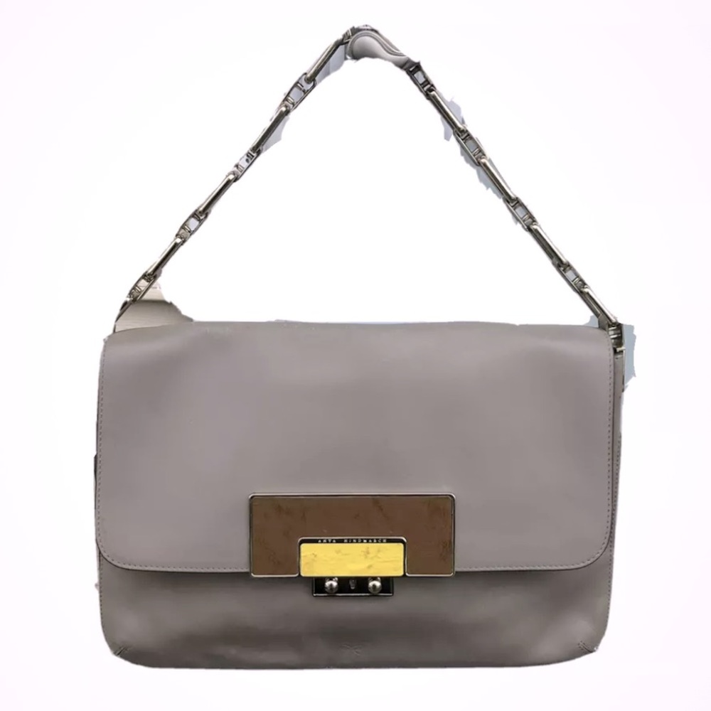 Designer Auth Anya Hindmarch Jackson Shoulder Bag - Beloved by Celebrities - Picture 4 of 11